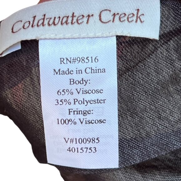 Bundle of 4 scarves - Talbots, Coldwater Creek, Vince Camuto - Picture 5 of 16